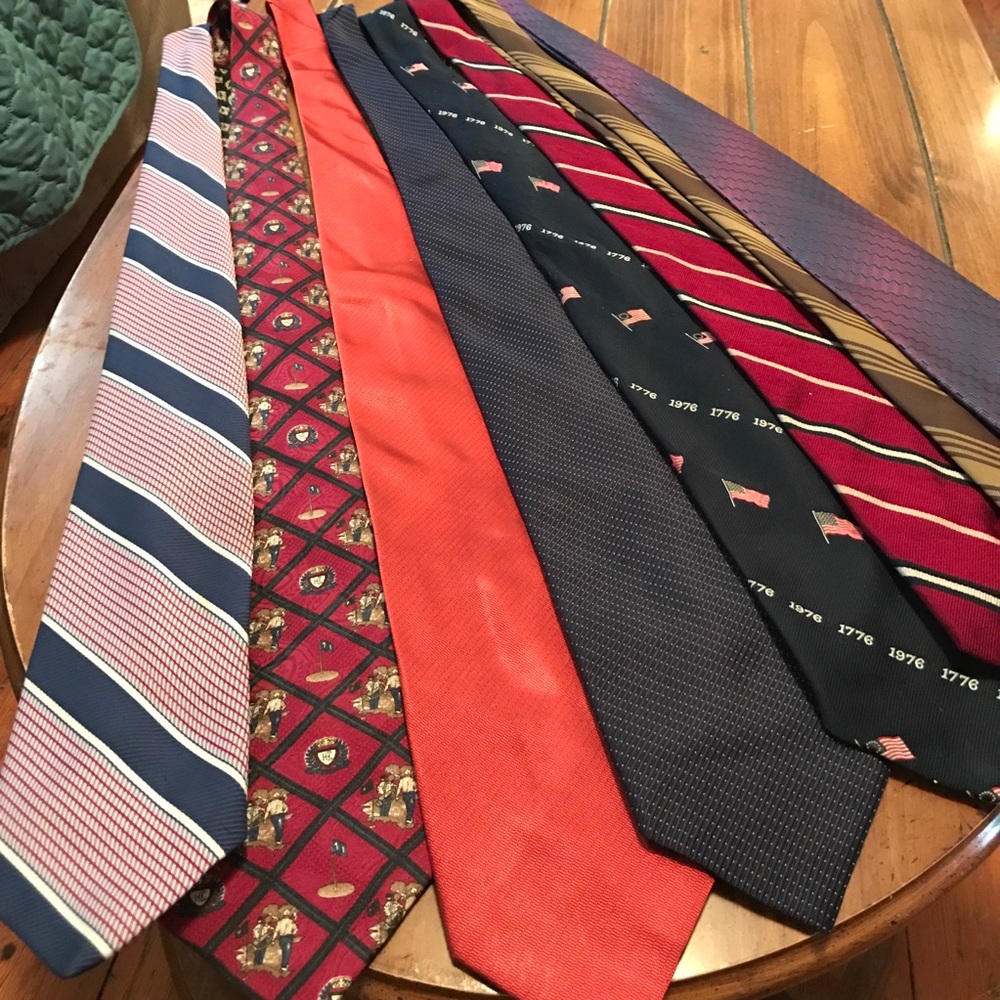 Bundle of 👔 tie 8 tie ck ,haston ,dockers career - Picture 4 of 7